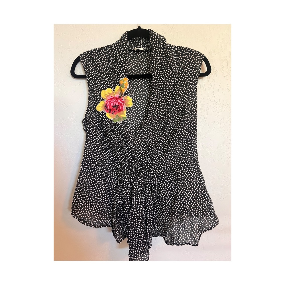 Flower blouse from Anthropologie. Size 12.